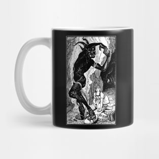 Dancing devil and the maiden Mug